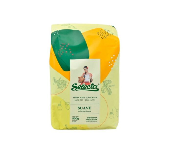YERBA MATE SELECTA SUAVE 500GR
