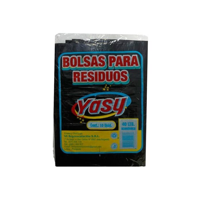 BOLSA PARA RESIDUOS YASY 40LTS