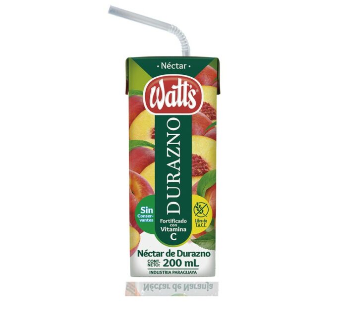 JUGO WATTS NECTAR DURAZNO 200ML