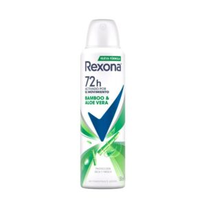 ANTITRANSPIRANTE AEROSOL REXONA BAMBOO Y ALOE VERA150ML