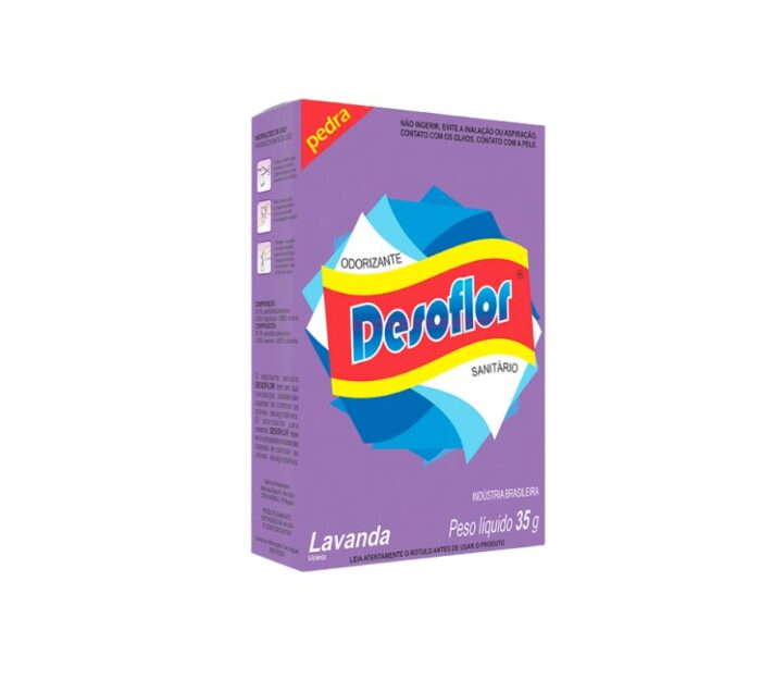PASTILLA P/INODORO DESOFLOR LAVANDA 35GR