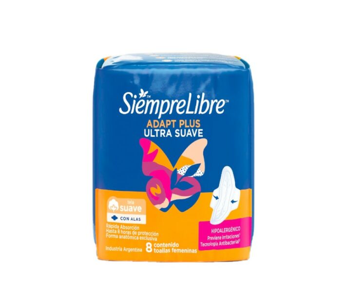 TOALL. HIGIENICA SIEMPRE LIBRE ADAPT PLUS 8UND