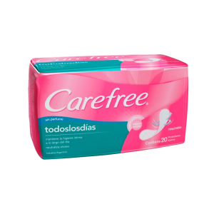TOALL. HIGIENICA CAREFREE TODOS LOS DIAS 20UND