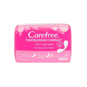 TOALL. HIGIENICA CAREFREE TODOS LOS DIAS COMPACT  20UND