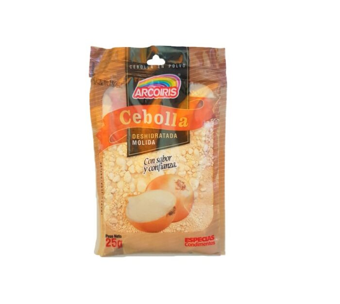 CEBOLLA DESHIDRATADA MOLIDA ARCOIRIS 25GR