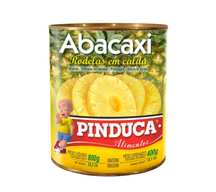 PIÑA EN ALMIBAR PINDUCA LATA 800GR