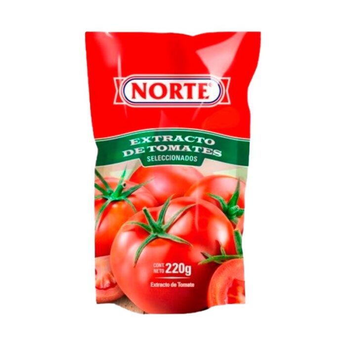 EXTRACTO DE TOMATE NORTE SACHET 220GR