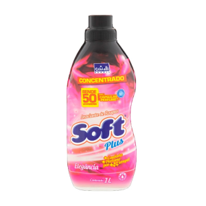 SUAVIZANTE CONCENTRADO SOFT PLUS ELEGANCIA 1LTR