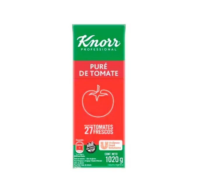 PURE DE TOMATE KNORR 1020KG