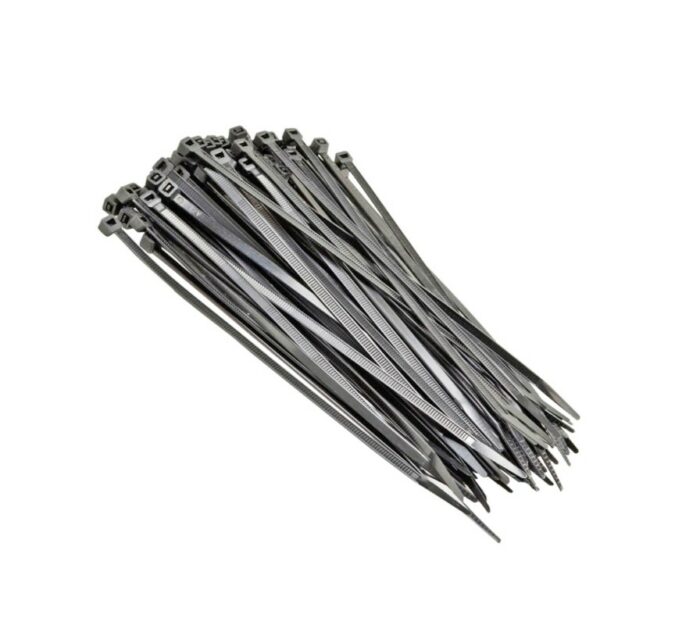 PRE-CINTA EMPALUX 200X4,8 NEGRO 100UND