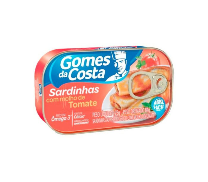 SARDINA S/TOMATE GOMES DA COSTA 125GR
