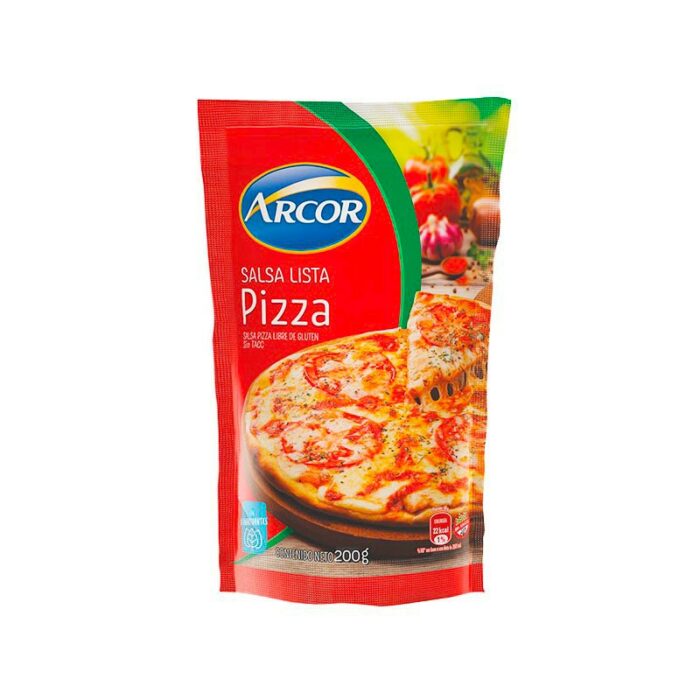 SALSA PARA PIZZA ARCOR SACHET 200GR