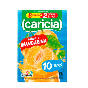 JUGO CARICIA SABOR MANDARINA 100GR