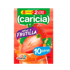 JUGO CARICIA SABOR FRUTILLA 100GR