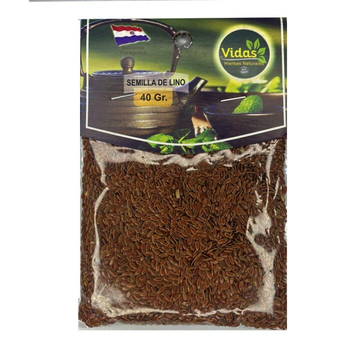SEMILLA DE LINO VIDAS 40GR