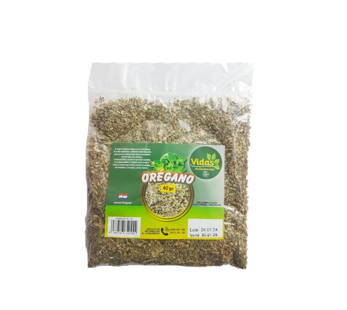 OREGANO VIDAS  40GR