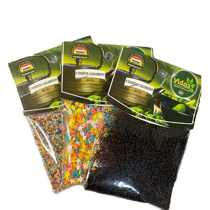 CONFITE COLORIDO VIDAS 40GR