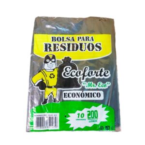BOLSA P/RESIDUOS ECOFORTE 200LTR 10UND