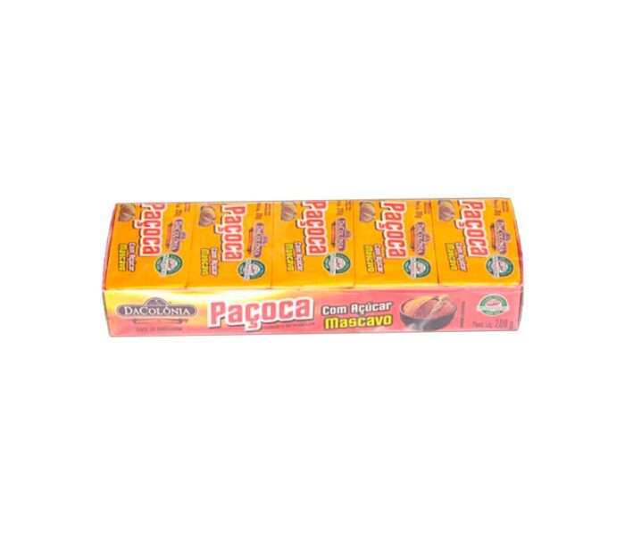 DULCE DE MANI DACOLONIA MASCAVO DISPLAY 180GR