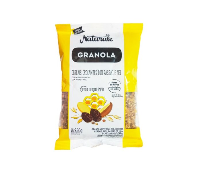 GRANOLA NATURALE PASAS Y MIEL 250GR