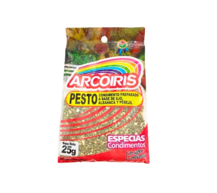 CONDIMENTO PESTO ARCOIRIS 25GR