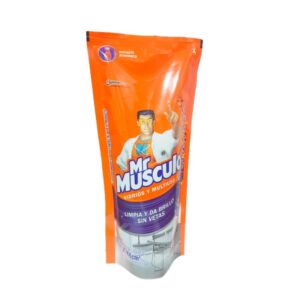 MR MUSCULO LIMPIADOR LIQUIDO VIDRIOS Y MULTIUSO REFIL 450ML
