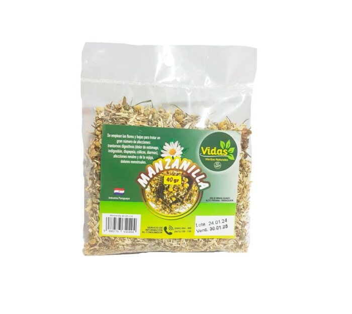 MANZANILLA VIDAS 40GR