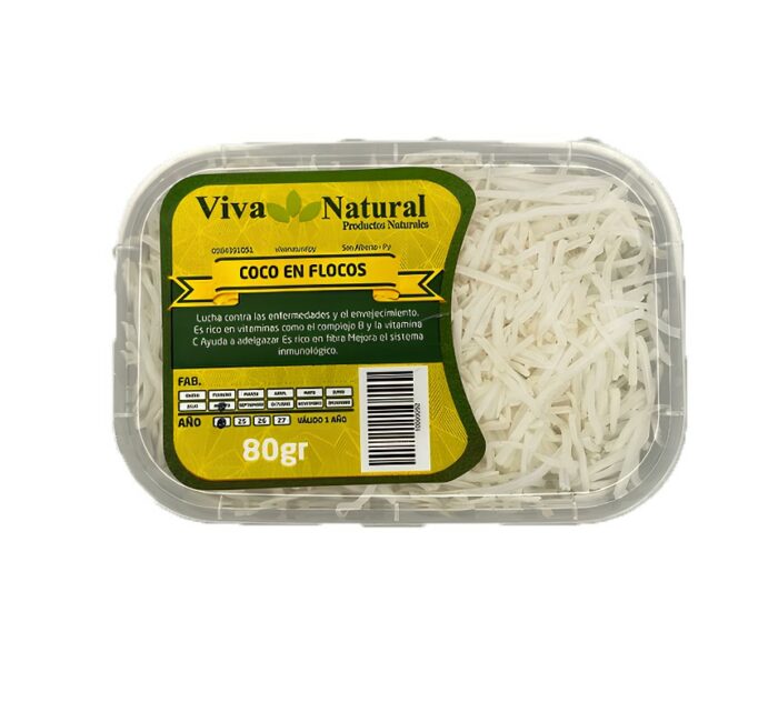 COCO EN FLOCOS VIVA NATURAL 80GR