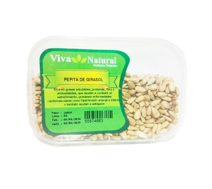 PEPITA DE GIRASOL VIVA NATURAL 10GR