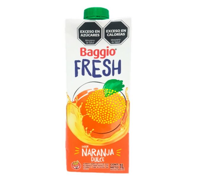 JUGO BAGGIO FRESH NARANJA DULCE 1LTR