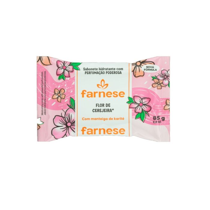 JABON TOCADOR FARNESE FLOR DE CEREZA 85GR