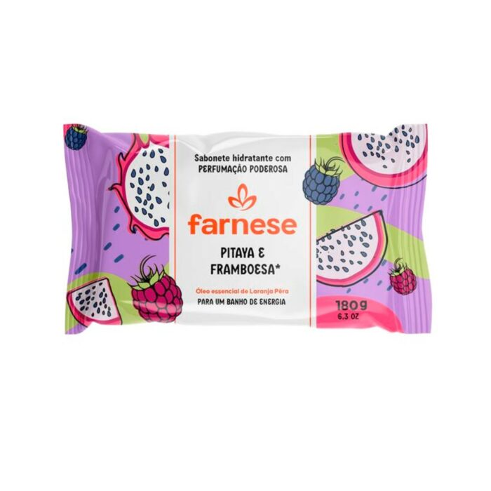 JABON TOCADOR FARNESE PITAYA Y FRAMBUESA 180GR