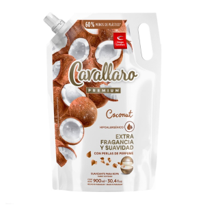 SUAVIZANTE P/ ROPA CAVALLARO PREMIUM COCONUT 900ML