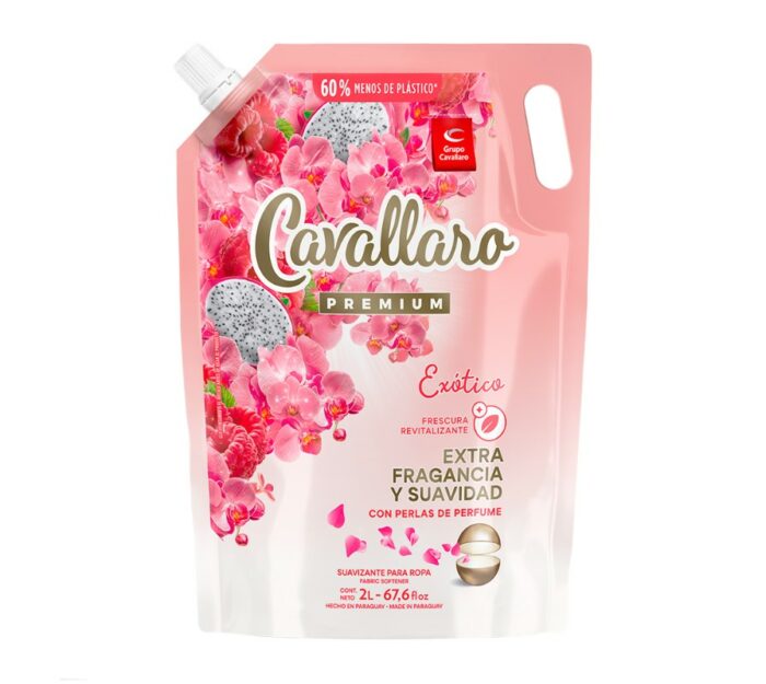 SUAVIZANTE P/ ROPA CAVALLARO PREMIUM EXOTICO 900ML