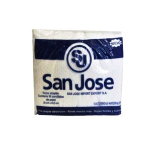 SERVILLETA SAN JOSE 20X23CM 80 HOJAS