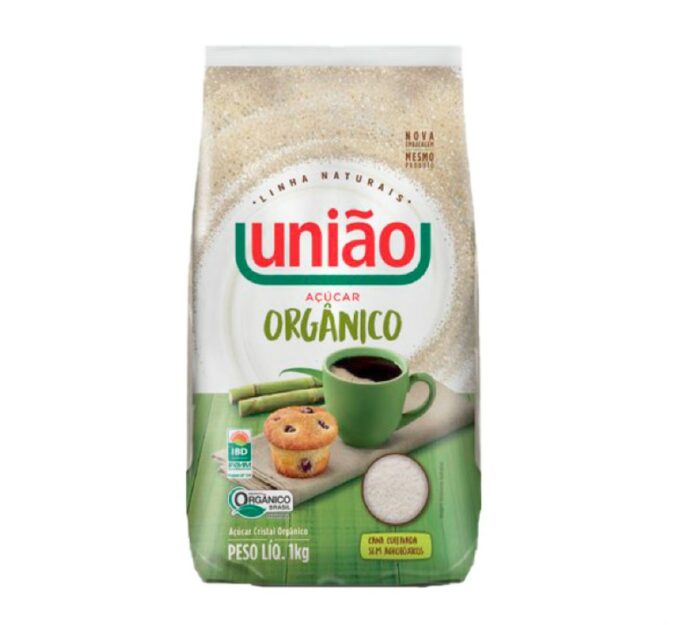 AZUCAR ORGANICO UNIÃO 1KG