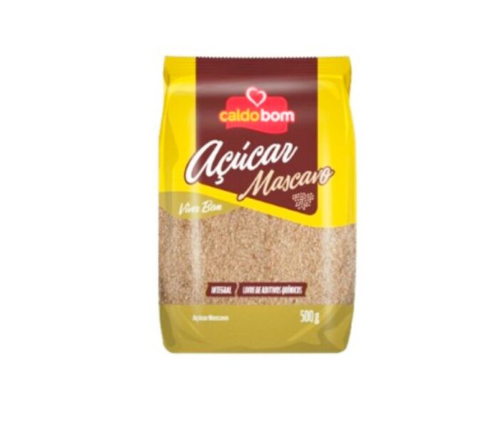 AZUCAR MASCAVO CALDOBOM 500GR