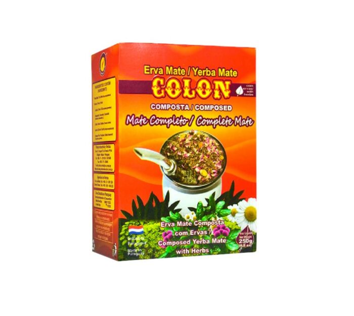 YERBA MATE COLÓN COMPUESTA MATE COMPLETO 250GR