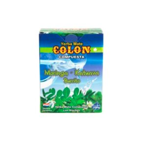 YERBA MATE COLÓN COMPUESTA MORINGA, KATUAVA Y BURRITO 250GR