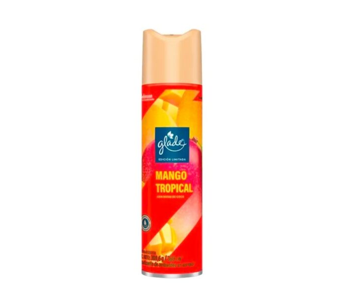 DESODORANTE DE AMBIENTE AEROSOL GLADE MANGO TROPICAL 360ML