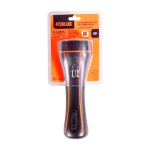 LINTERNA FOXLUX 5LED RECARGABLE