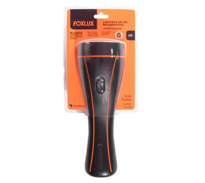LINTERNA FOXLUX 11LEDS RECARGABLE