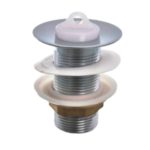 SOPAPA PARA LAVATORIO CROMADO UND