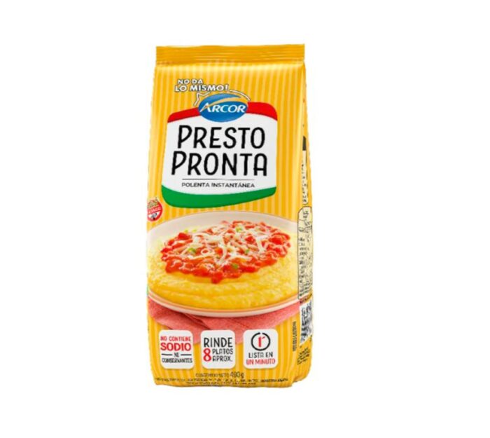 HARINA DE MAIZ PRESTO PRONTA ARCOR 490GR