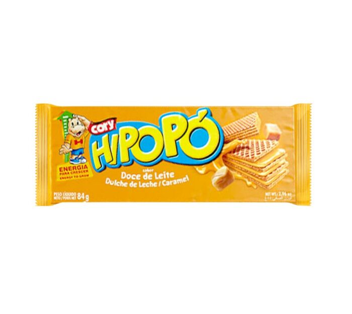 OBLEA HIPOPO DULCE DE LECHE 84GR