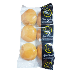 PAN DE HAMBURGUESA CONGELADO DON FRANCES PRIME 6UND