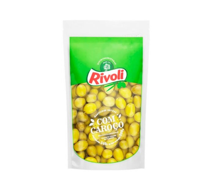 ACEITUNA VERDE RIVOLI C/ HUESO 340GR