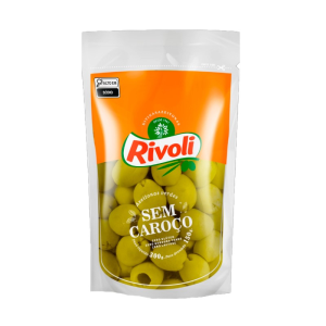 ACEITUNA VERDE RIVOLI DESHUESADA 300GR