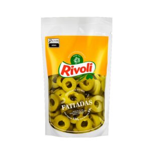 ACEITUNA VERDE RIVOLI EN RODAJA 300GR
