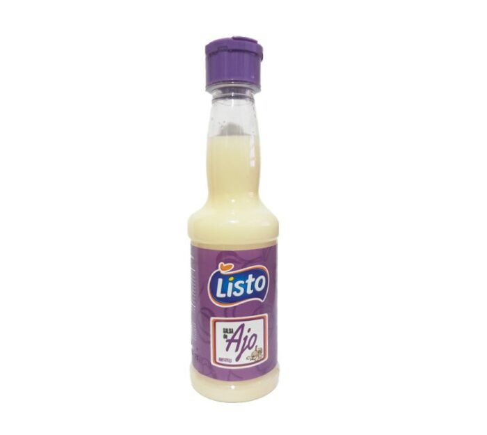 SALSA DE AJO LISTO 150ML
